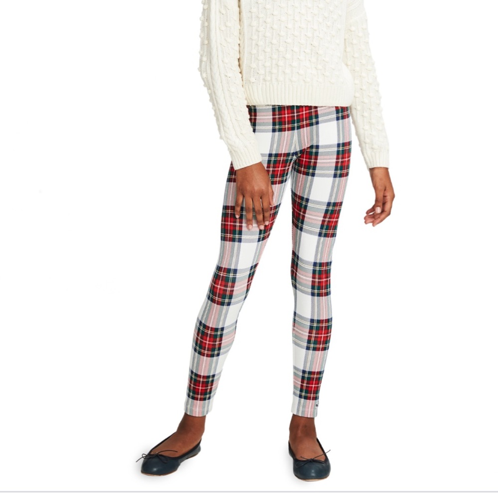 🐳 Vineyard Vines Jolly Plaid High Wasted Legging